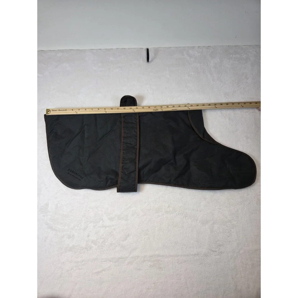John Partridge Dog Winter Coat SZ L 50-60lbs GRN/BRN TRIM NWT MSRP $160